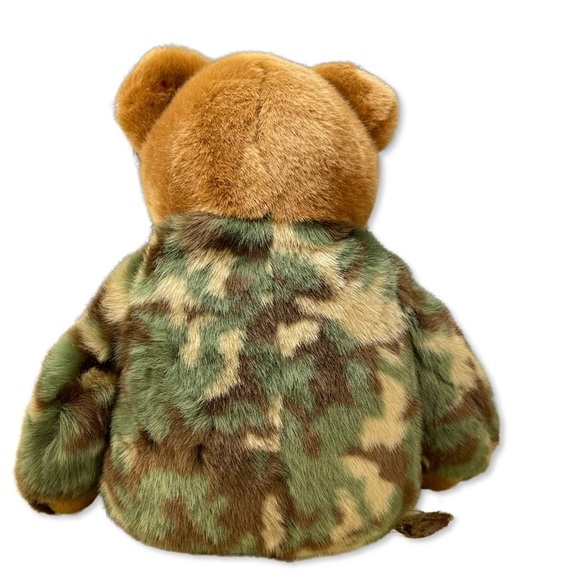 BEANIE Buddy Vintage Original 2003 TY Military Camouflage Collectible 14 inches - Picture 3 of 8